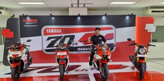 Rayakan 70th Anniversary, Yamaha Hadirkan 4 Motor Special Livery Red & White Terinspirasi YZF-R7!